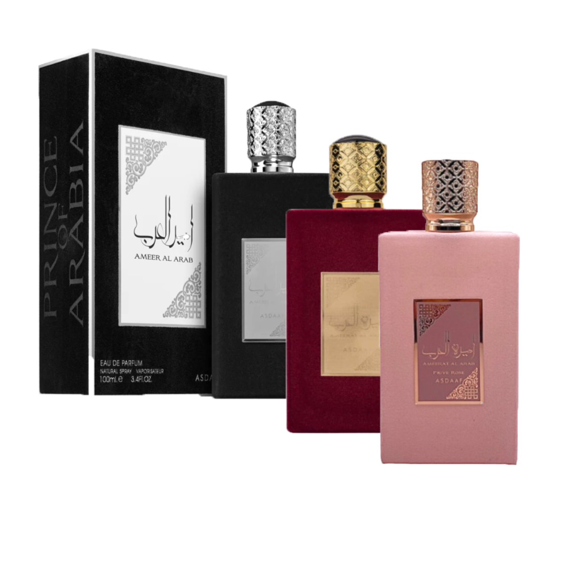 Ameerat Al Arab Prive Rose & Ameer Al Arab by Asdaaf