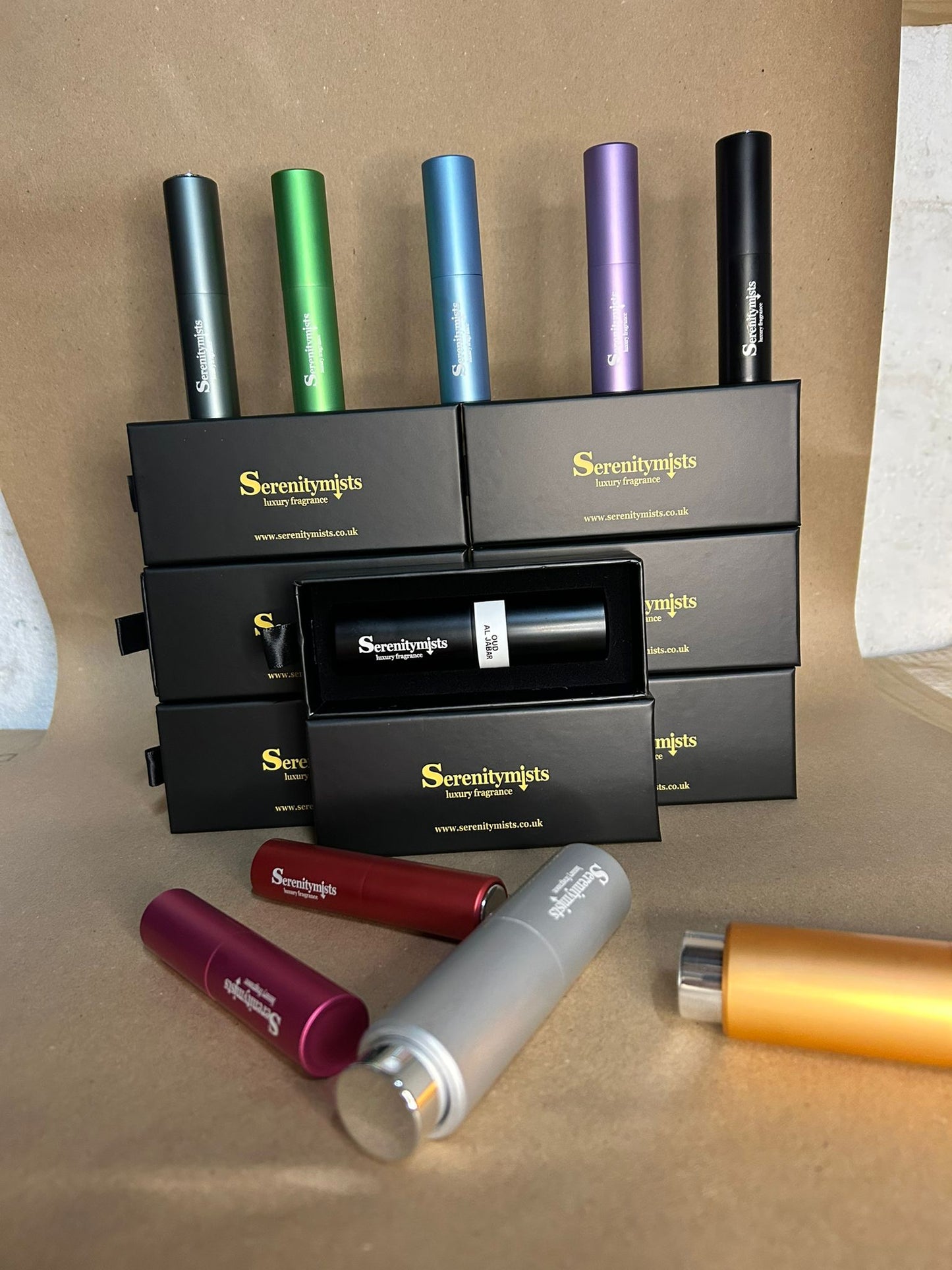 Designer Inspired Fragrance. (Stylish Twist Up Refillable Perfume Atomizer)