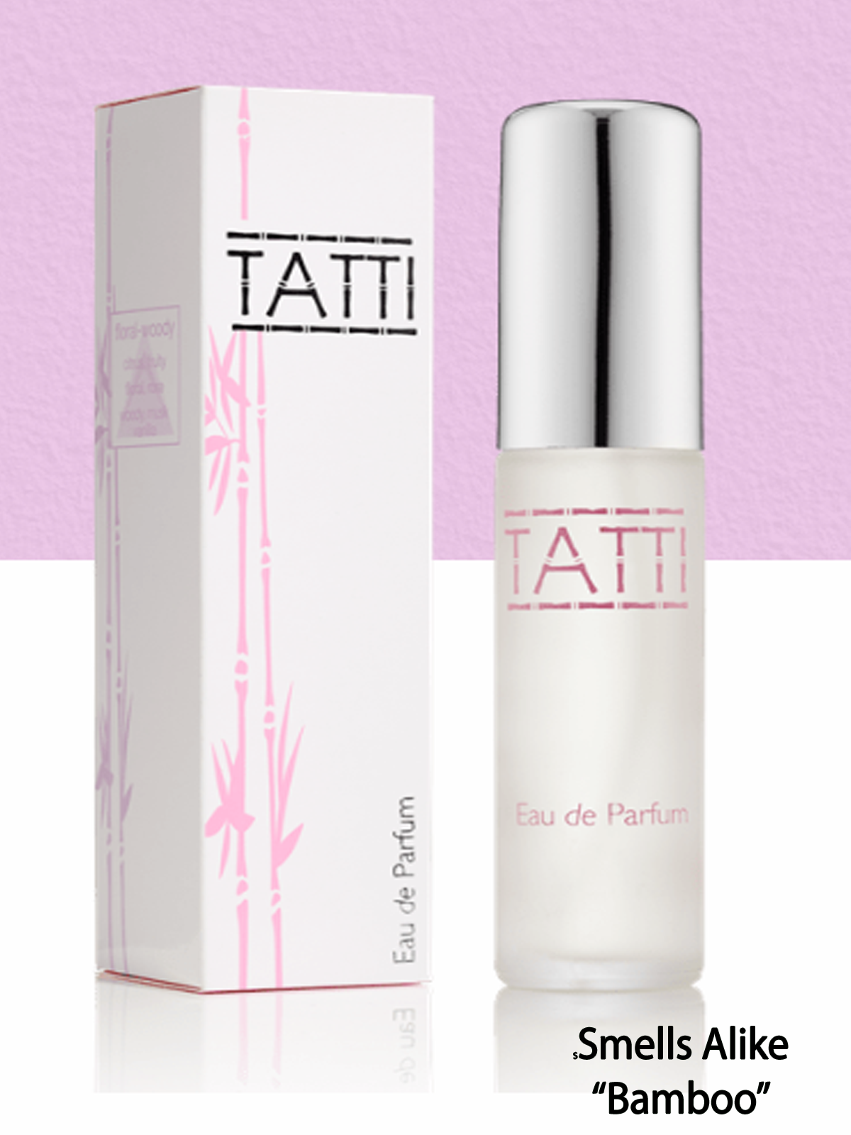 Tatti ELEGANT, FRESH AND FRUITY. Add sparkle to your day with Tatti, a fresh, fruity perfume for women. Delightfully elegant, this women’s fragrance infuses green apple and blackcurrant with tea rose and lotus flower.