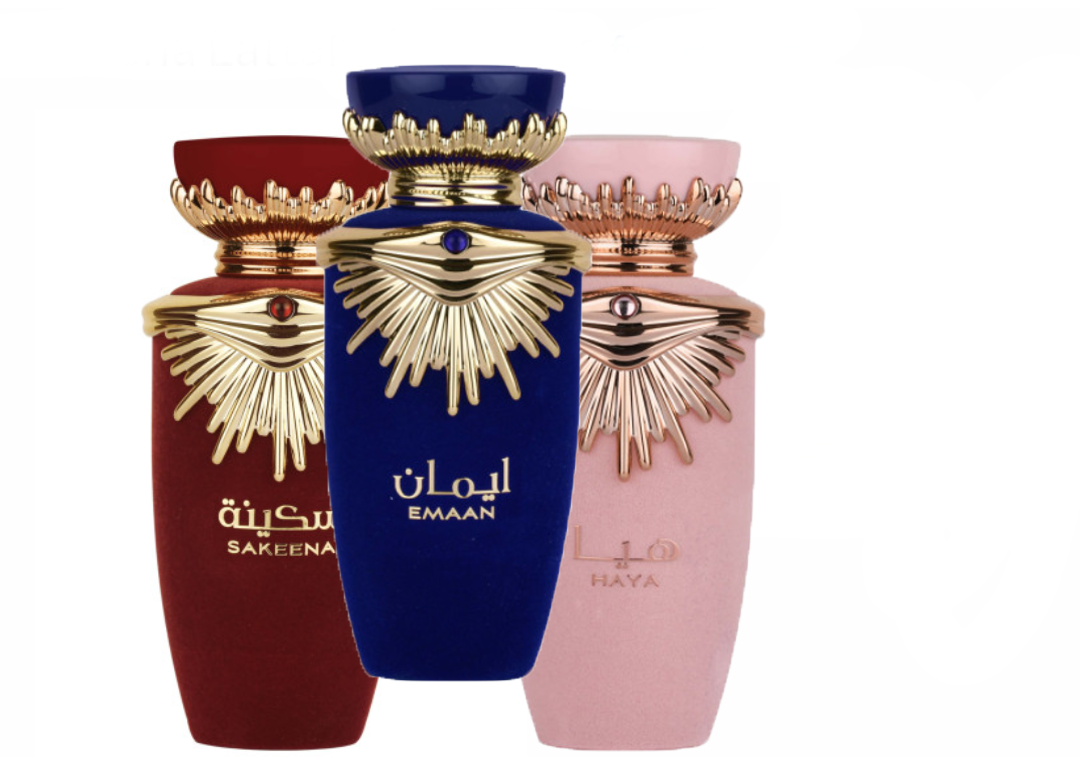 Emaan, Sakeena and Haya by Lattafa Perfumes