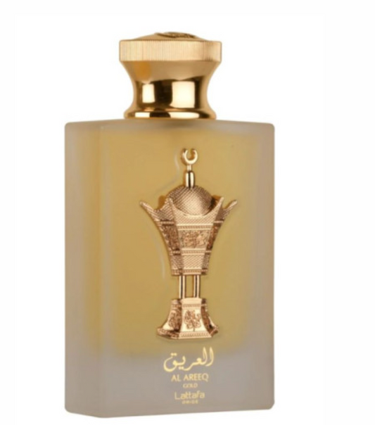 Al Areeq Gold by Lattafa Perfumes is a fragrance for women and men.