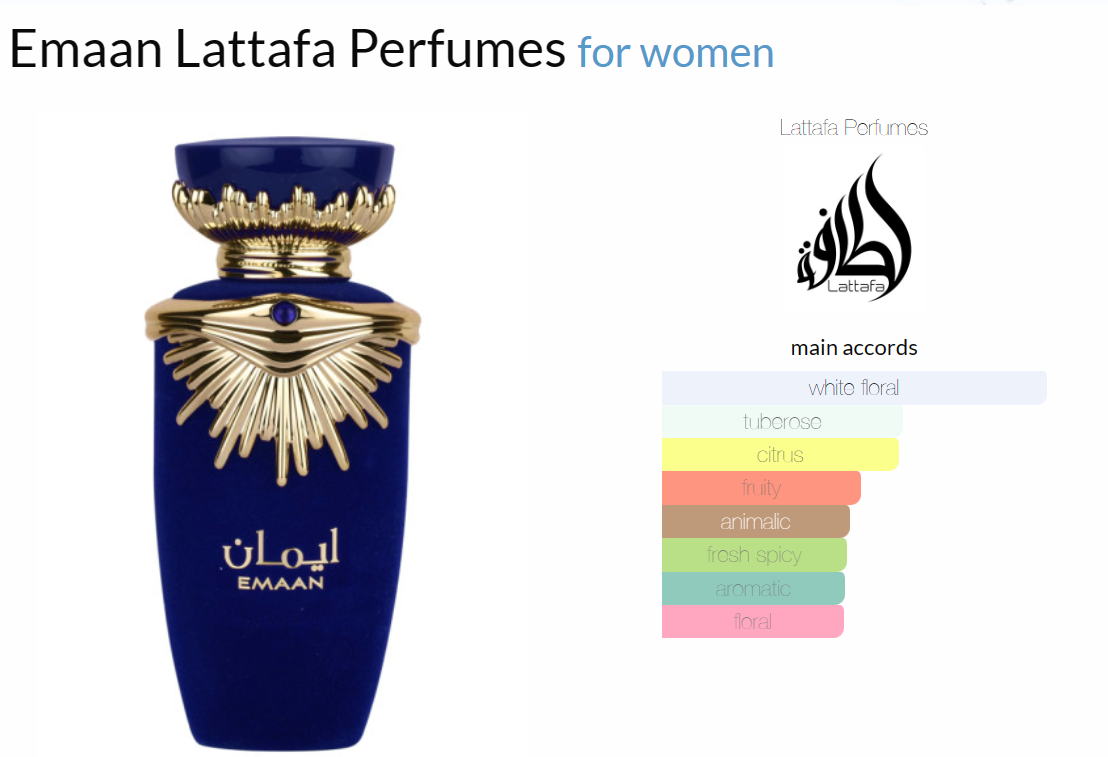 Emaan, Sakeena and Haya by Lattafa Perfumes