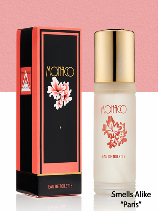 Monaco WARM, FRESH AND FLORAL. Monaco combines roses, carnations and violets to create a women’s fragrance that embraces romance.