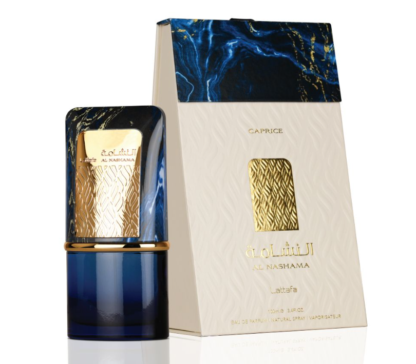 Al Nashama  and Al Nashama Caprice by Lattafa Perfumes is a fragrance for women and men.