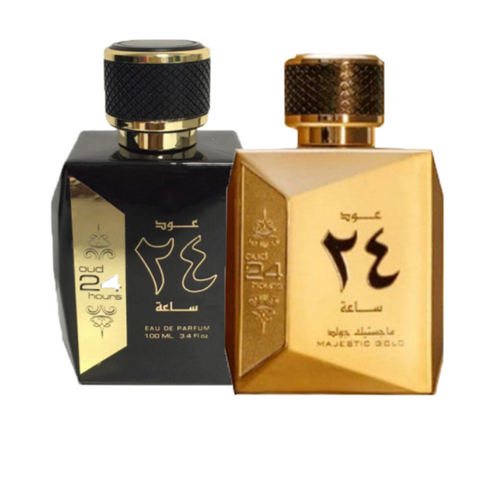 Oud 24 Hours & Majestic Gold 24 hours by Ard Al Zaafaran