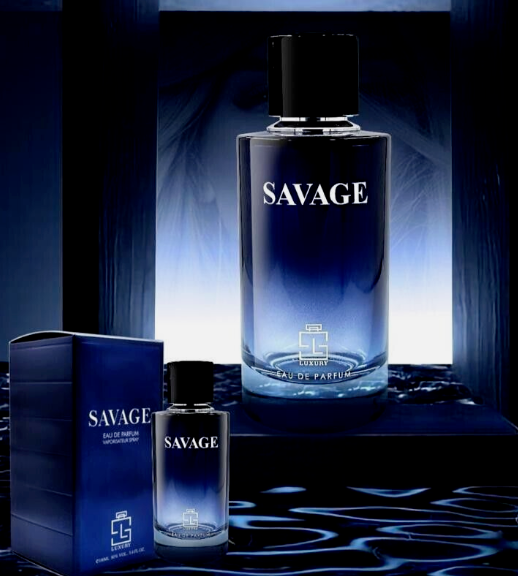 SAVAGE Luxery Eau De Perfume By Khalis Oud Patchouli Scented Perfume Spray 100ml