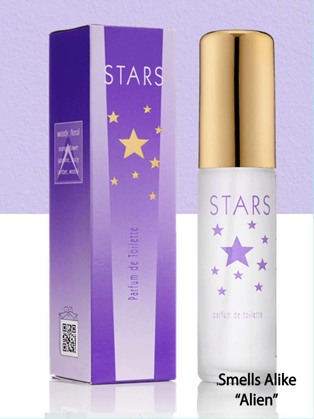 Stars ELEGANT, FLORAL AND SPICY. Sweet and sparkly, this women’s fragrance features fresh citrus and floral notes to create a succulent perfume for women that’s luscious and long-lasting.