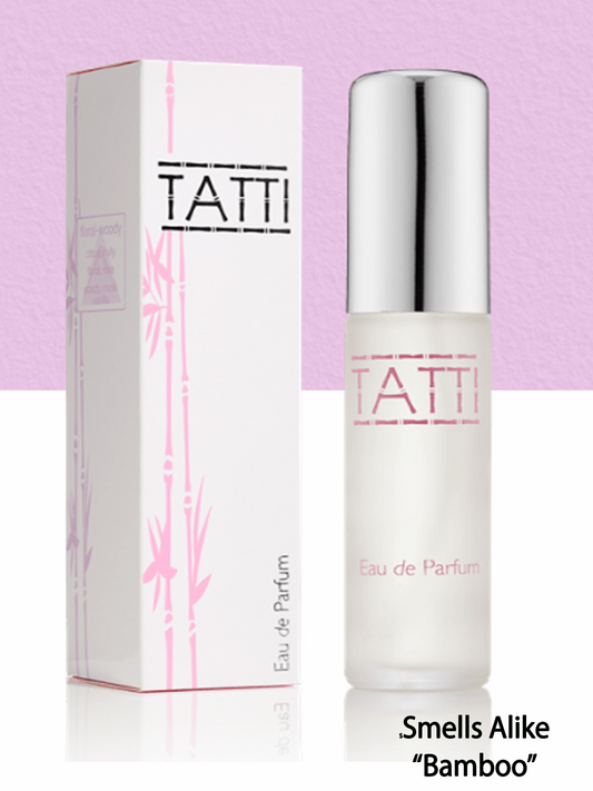 Tatti ELEGANT, FRESH AND FRUITY. Add sparkle to your day with Tatti, a fresh, fruity perfume for women. Delightfully elegant, this women’s fragrance infuses green apple and blackcurrant with tea rose and lotus flower.