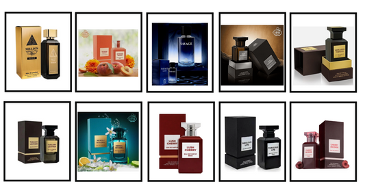 (4) DESIGNER INSPIRED PERFUMES fragrance World Perfume unisex EDP 80ml